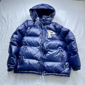 Polo Ralph Lauren Big Boys Gloss Hooded Down Coat Size L(14-16)